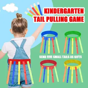 Children's Outdoor Fun Interactive Game Catch Tail Training Equipment Toy Team Game Parent-Child Friends Party Sports Toy