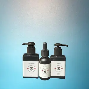 El Paquete Basico Beard Care Set - Includes Beard Wash Conditioner & Oil for Daily Moisture Hydration & Cleansing - Paraben-Free Sulfate-Free Formula Moisturize Moisturizer Hydrating Moisturizing