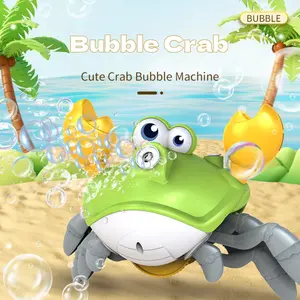 Kids Crab Bubble Machine, Fun Outdoor Toy for Children, Safe and Durable Design, Perfect Gift for Boys & Girls, Easy to Use