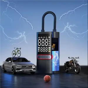 Portable Car Air Pump, Wireless Digital Display Car Air Pump, Multifunctional Car Inflation Tool, Car Tire Inflator, Car Repair Tool