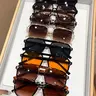 【Black Friday】8 Pairs Multicolor PC Frame Sunglasses Set, Fashion Accessories, Trendy Shades, Tinted Lenses, Suitable for Commuting & Daily Wear, Ideal Gift