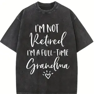 I'm Not Retired I'm a Full Time Grandma Shirt, Grandma Shirt, Mothers Day Gift for Grandma, Best Grandma Shirt, Grandma To Be, Grandmother