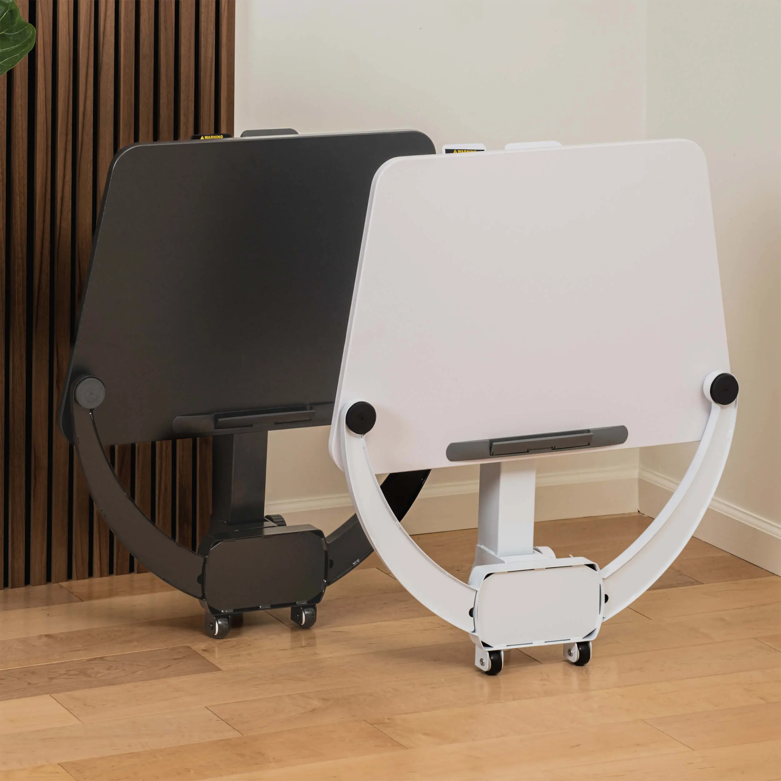 LiftSync Mobile Plus Foldable Standing Desk, 90° Tiltable, Height Adjustable, On Wheels, Compact Side Table teacher podium