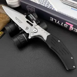 New Russian Pocket Folding Knife Nylon Fiber Handle 5cr13mov Blade Edc Portable Outdoor Camping Survival Knife Tactical Knives Survival Equipment Survival Gear
