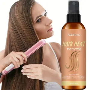 3.38 oz – Moisturizing Heat Protection Hair Serum Spray, protects against heat damage up to 450°F, salon-quality formula, prevents heat damage and frizz, moisturizes hair, and leaves it smooth and shiny.