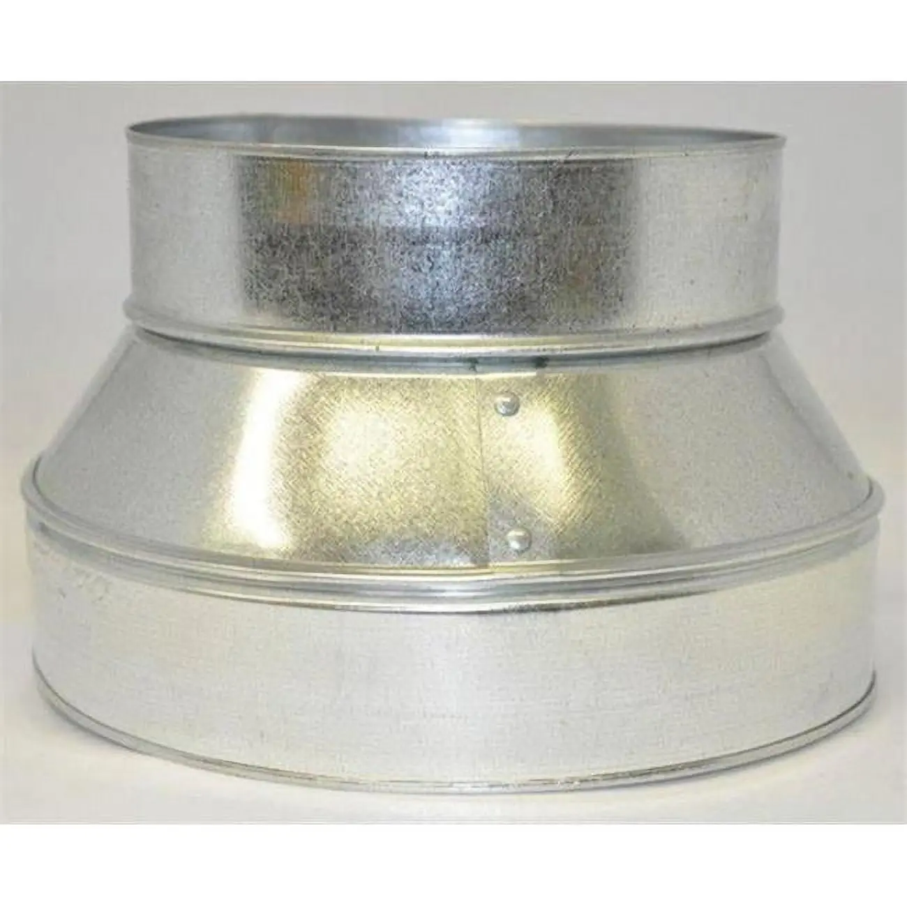 Gray Metal Products 3602997 6 x 5 in. Galvanized Connector Pipe Reducer & Increaser