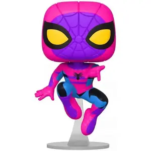 Funko Pop! Marvel: Blacklight Spider-Man Vinyl Figure Exclusive Black Light Edition Spiderman