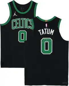 Jayson Tatum Boston Celtics Autographed Black Jordan 2022-23 Statement Authentic Jersey - Fanatics Authentic Certified