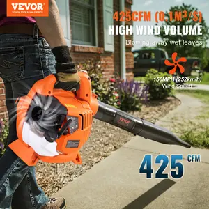VEVOR 79CC 2-Stroke Manual Gasoline Leaf Blower 425CFM Air
