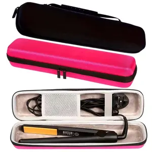 Durable Eva Travel Box for Hair Rollers, Anti-Drop Protection, Compact Design, Inner Compartments for Cables & Accessories, Safe Storage, Travel Organizer, Travel Essentials Carryall