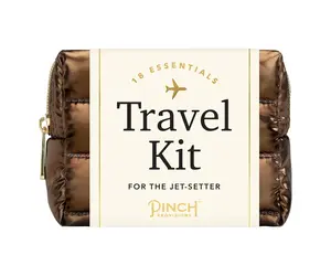 Emergency Travel Kit | Puffer Pouch with All Your Travel Essentials Inside
