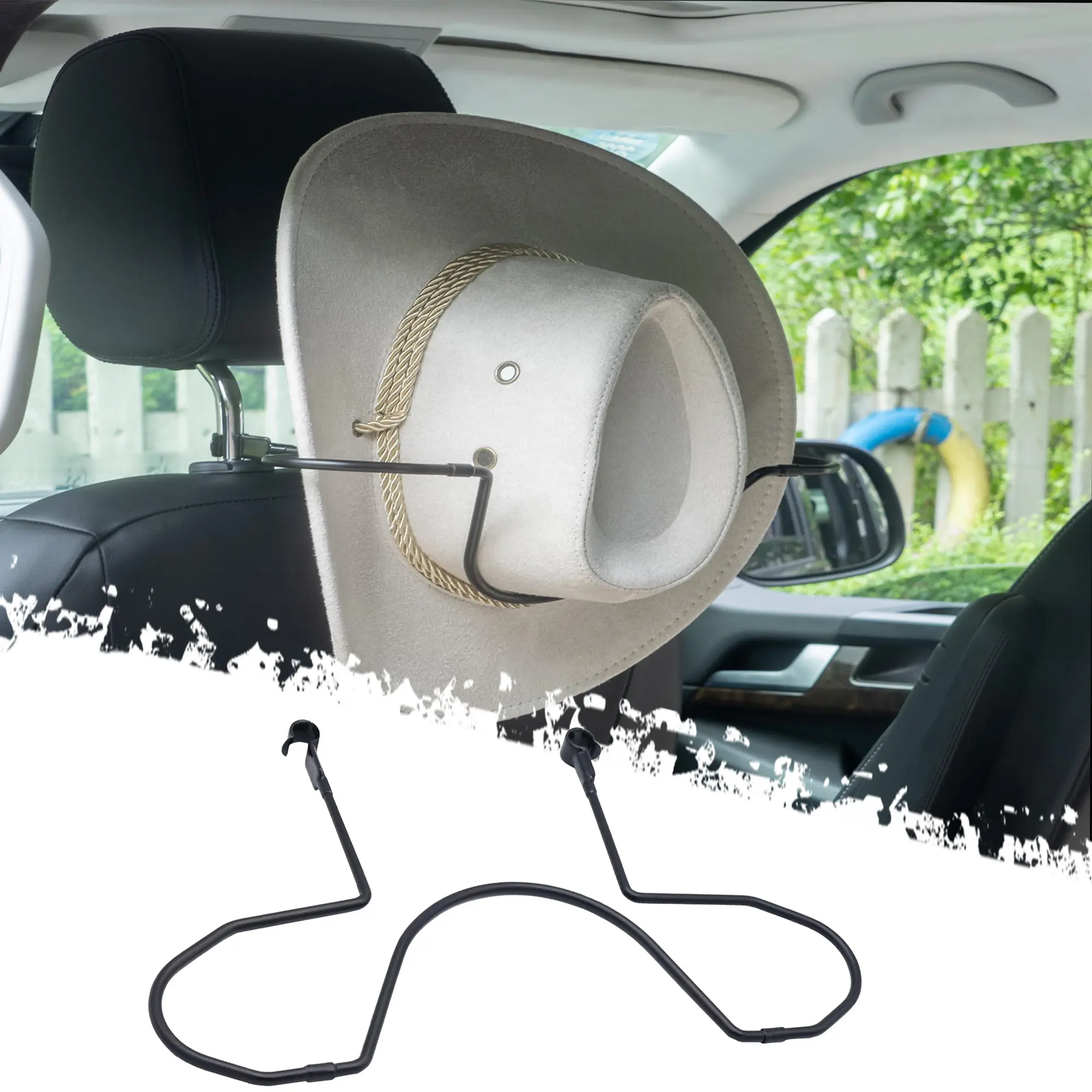 DIBMS Cowboy Hat Holder for SUV and Car - Maintain Hat Shape - Truck Accessories