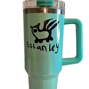 Estanley 40oz Tumbler - Perfect for Your Beverage Needs - Drinkware, Bottle Coffee Insulated Water Bottles Portable