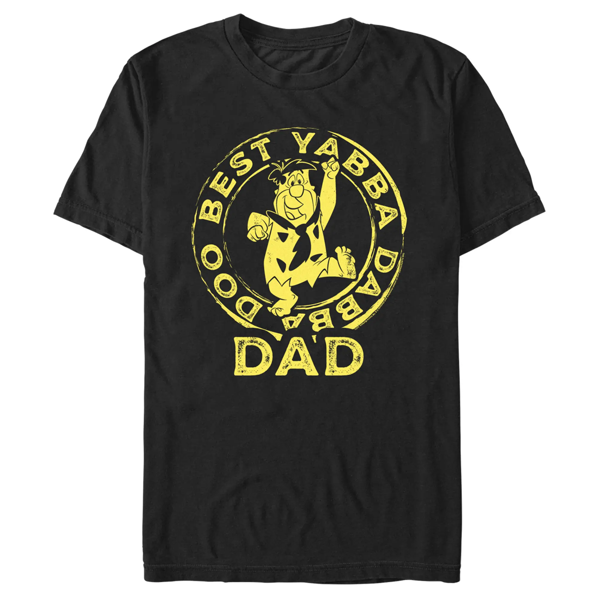 Men's The Flintstones Father's Day Fred Flintstone Yabba Dabba Doo T-Shirt