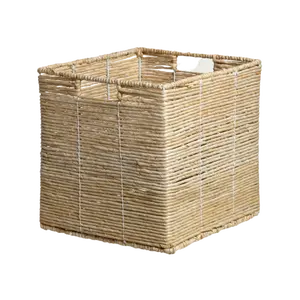 Maiz Woven Corn Leaf Basket 13"