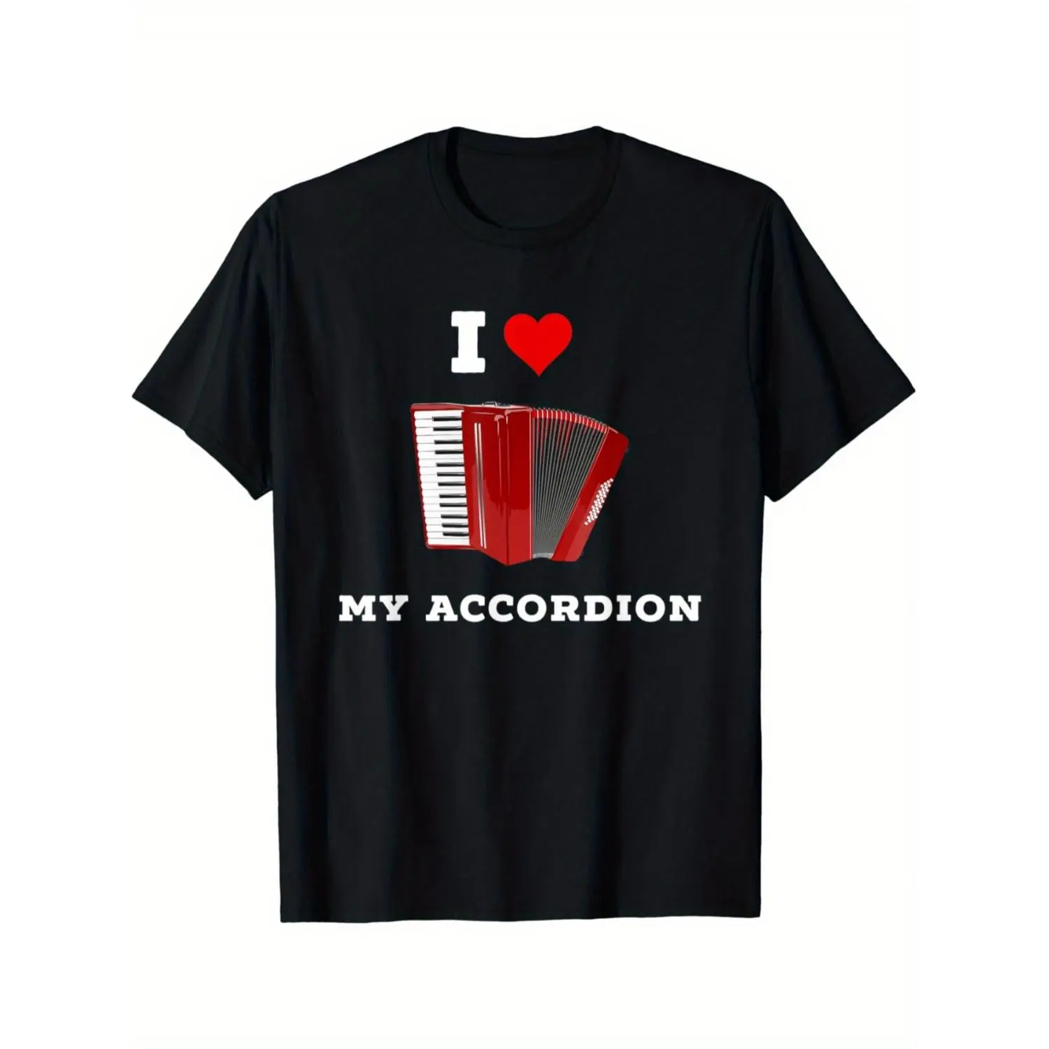 I Adore My Accordion Music Instrument T-Shirt