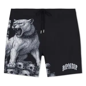 Wasteland Swim Shorts (Black)