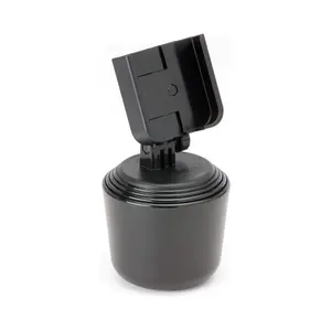 WeatherTech CupFone – Adjustable, Universal Cup Holder Phone Mount Accessory for Car – Compatible with iPhone & Other Smartphones – Open Access Design for Cell Phone Charging