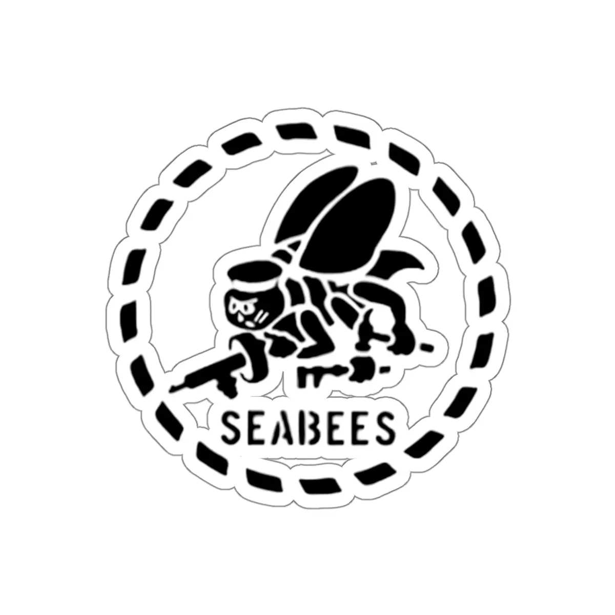Die-Cut Stickers US Navy Seabee (eo, cm, bu, ut, sw, ce, ea) Navy stickers, Military Veteran, vehicle decals, navy rate decals, stickers