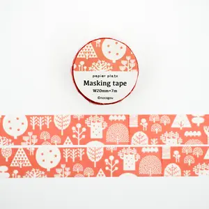 Papier Platz Washi Tape - Fujiwara Terue's Forest (20mm)