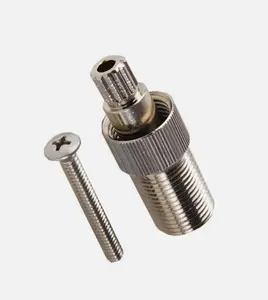 Stem Extension PP with Screw Nipple Ad - Component with Threaded Design and Screw Attachment