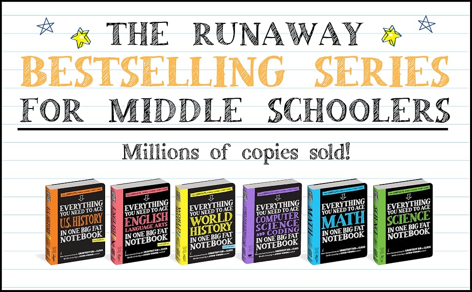 Everything You Need to Ace Math in One Big Fat Notebook: The Complete Middle School Study Guide