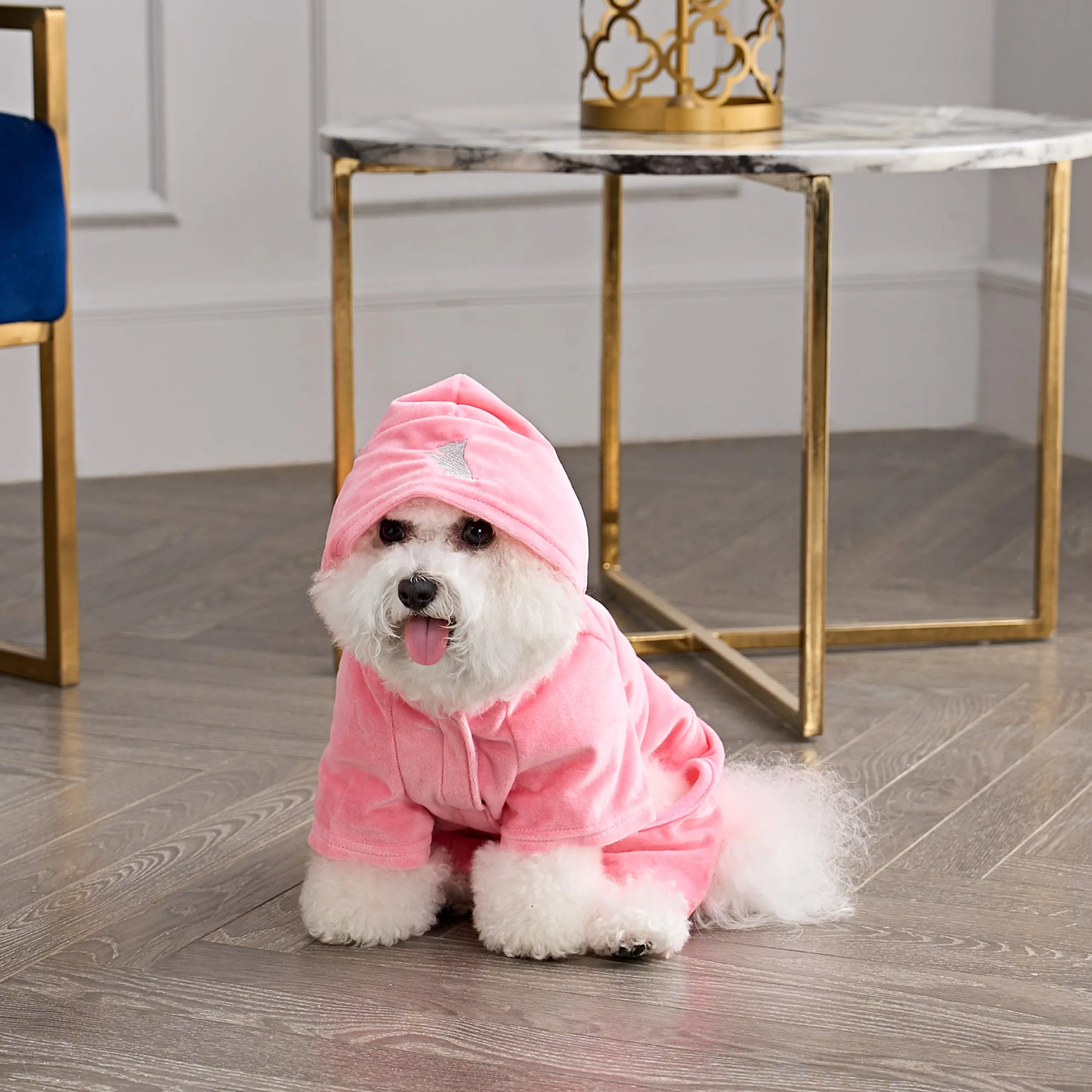 Juicy Couture Bling Velour Pet Tracksuit