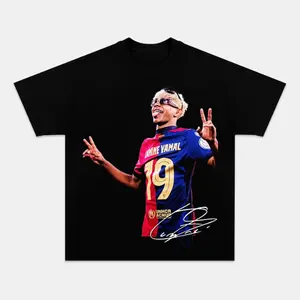 Lamine Yamal Youth and Adult T-shirt and Sweatshirt graphic tees, Tees, graphic shirts Rising Star #19 Soccer Prodigy Spain Talent Vintage Style Youth T-Shirt Adult T-Shirt Crewneck Sweatshirt Fan Gift Streetwear Outfit