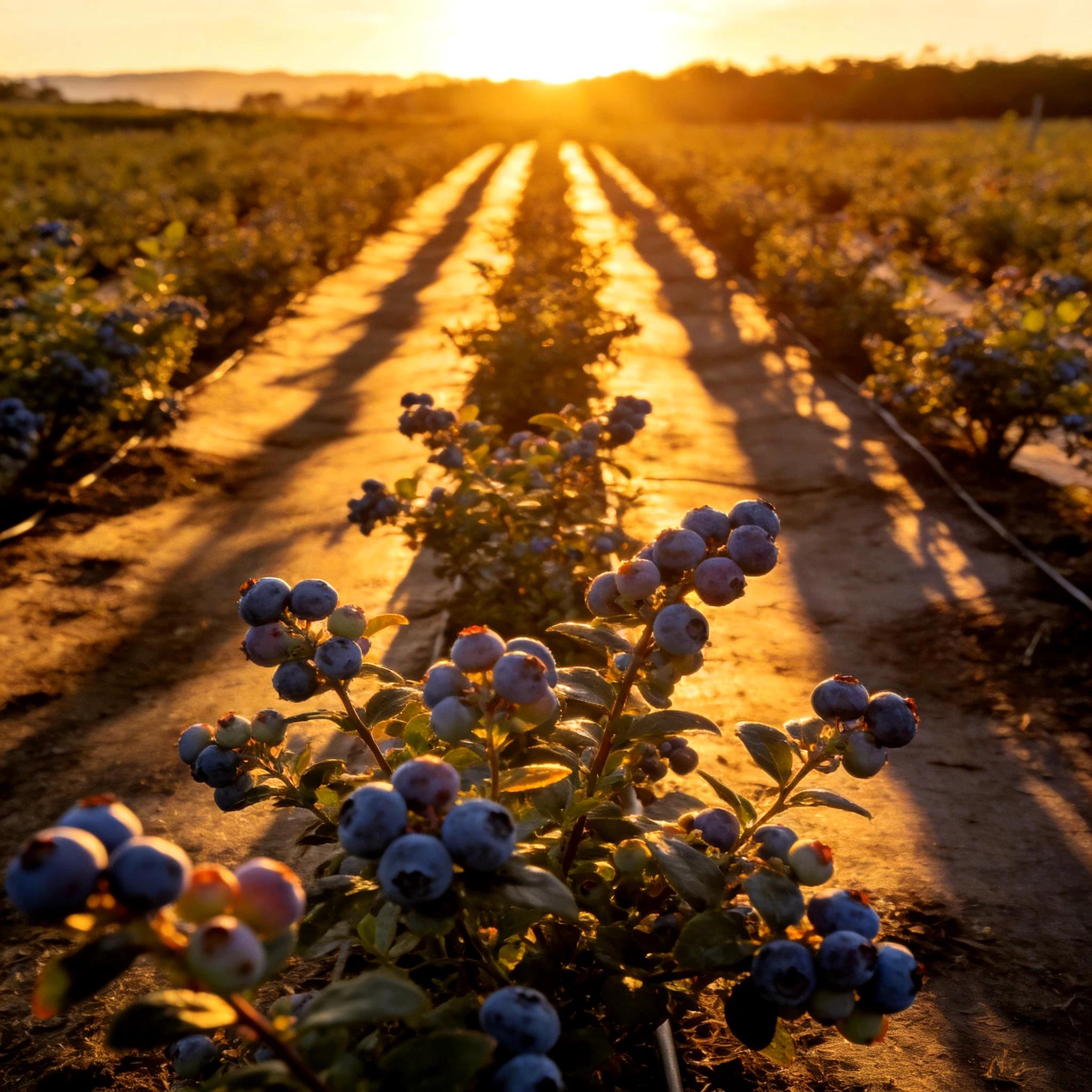 Blueberry Tree Seedlings – Bare Root Shipping – Strong Root System – Perennial Fruit Plants – Low Maintenance – Suitable for Containers or Ground Planting Sapling – Great for Beginners & Home Growing Compact Hardy
