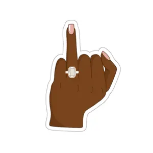 Ring Finger Flip Sticker *deep*
