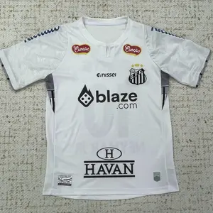 25 26 New Home Away White No.10 Neymar Short Sleeves Soccer Jerseys