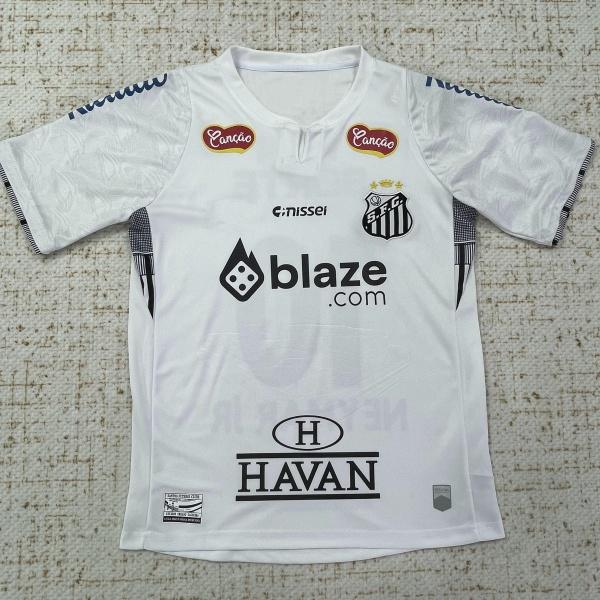 25 26 New Home Away White No.10 Neymar Short Sleeves Soccer Jerseys
