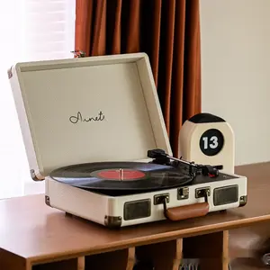 Portable Gramophone Audio Suitcase