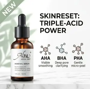 ALRA Advanced Multi-Acid Facial Serum 30ml | AHA BHA PHA & Niacinamide Complex | Pore Refining & Hydrating Skin Reset | Gently Targets Clogged Pores & Excess Oil | Visibly Smooths Rough Texture, Protects Skin Barrier & Restores Luminous Radiance Glow