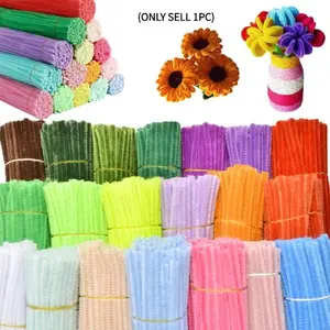 240 Multi-Color Twist Sticks - Flexible Wire DIY Craft Sticks, Suitable for DIY Artificial Rose, DIY Rose Flower, Model Making, Handicraft Creation, Party Gifts, Art Supplies, and Various Other Scenarios