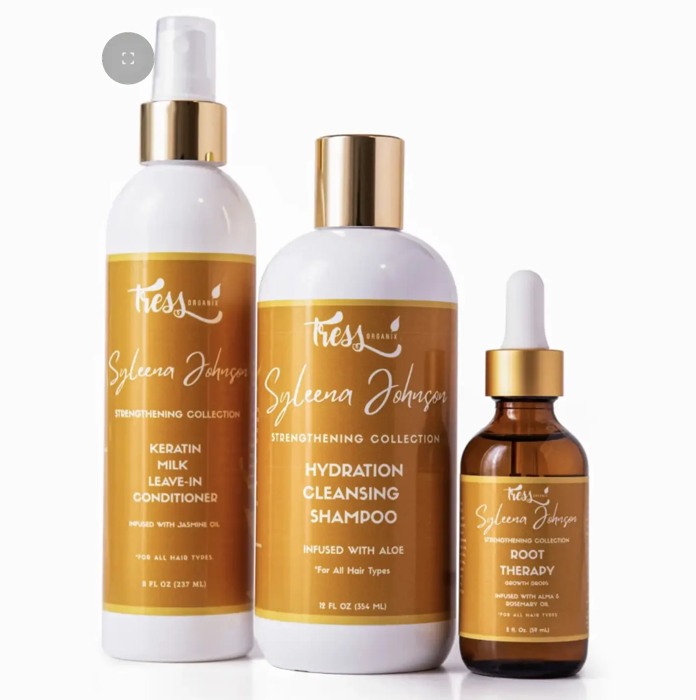 Leave-in conditioner, Cleansing Shampoo, Root Therapy Bundle