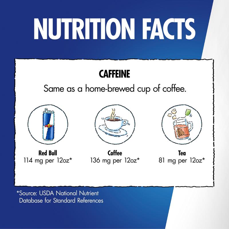 Red Bull Energy Drink, 114mg Caffeine, 12 fl oz, Pack of 4 Cans