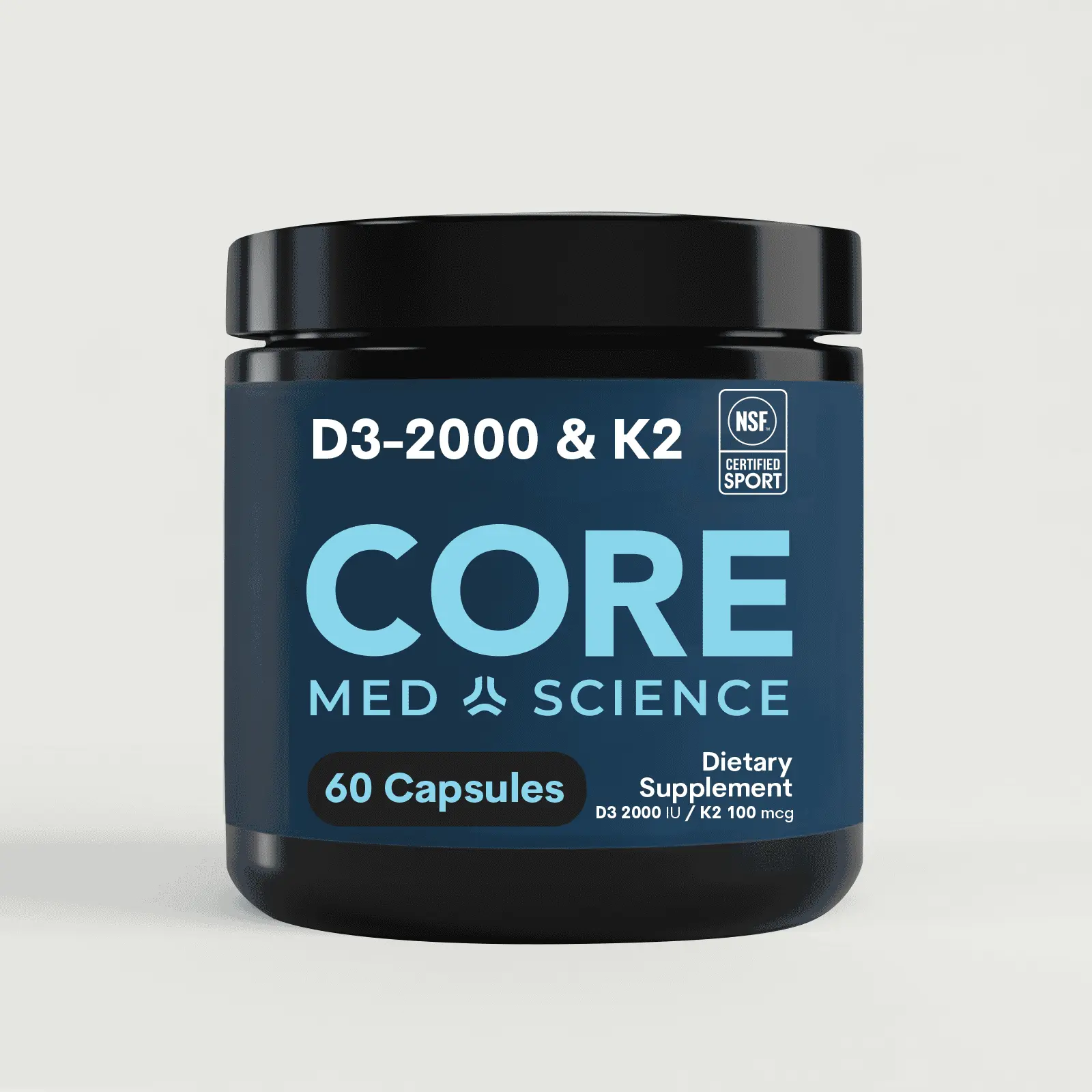 Vitamin D3-2000 K2 60CT Capsules