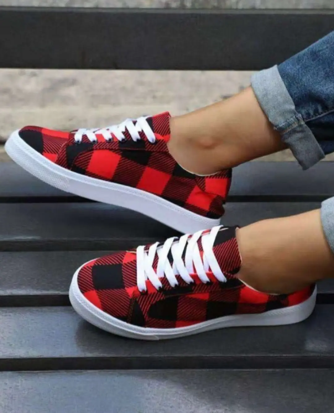 Buffalo Plaid Shoes