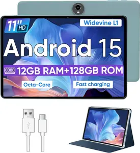 🌊2026 Android 15 Tablet 11" | 12GB+128GB(1TB) | Octa-Core | 8000mAh | Widevine L1 | Blue | #TechTok #New Release #Tablet Deals