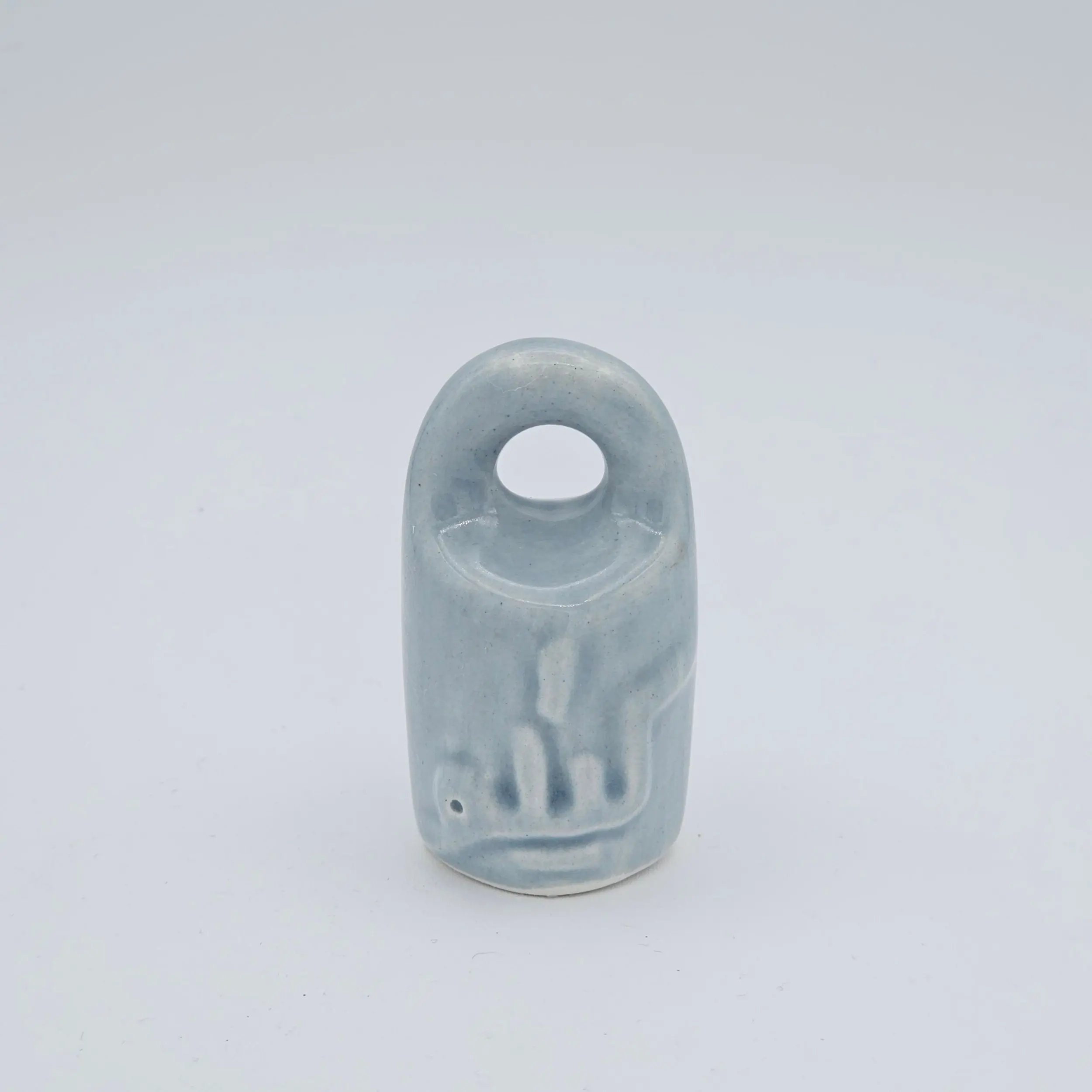 Gray Nostalgic Ceramic Salt Shaker