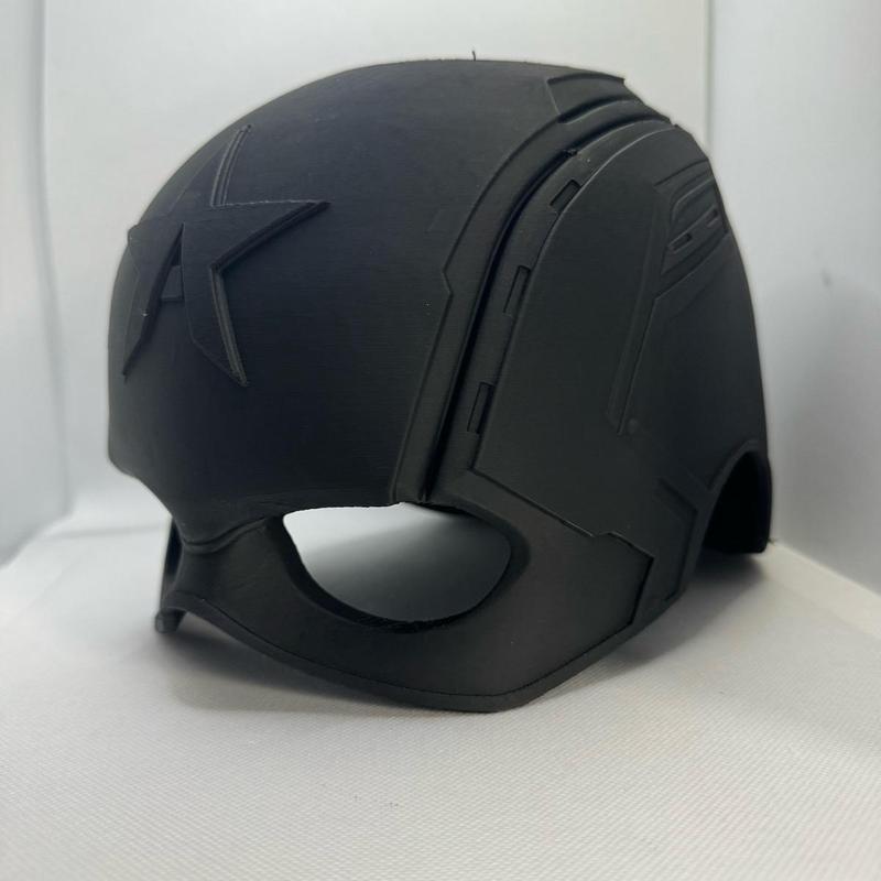Captain America inspired-design Cosplay Adult Helmet Accessories Mask, 3D Plastic Helmet
