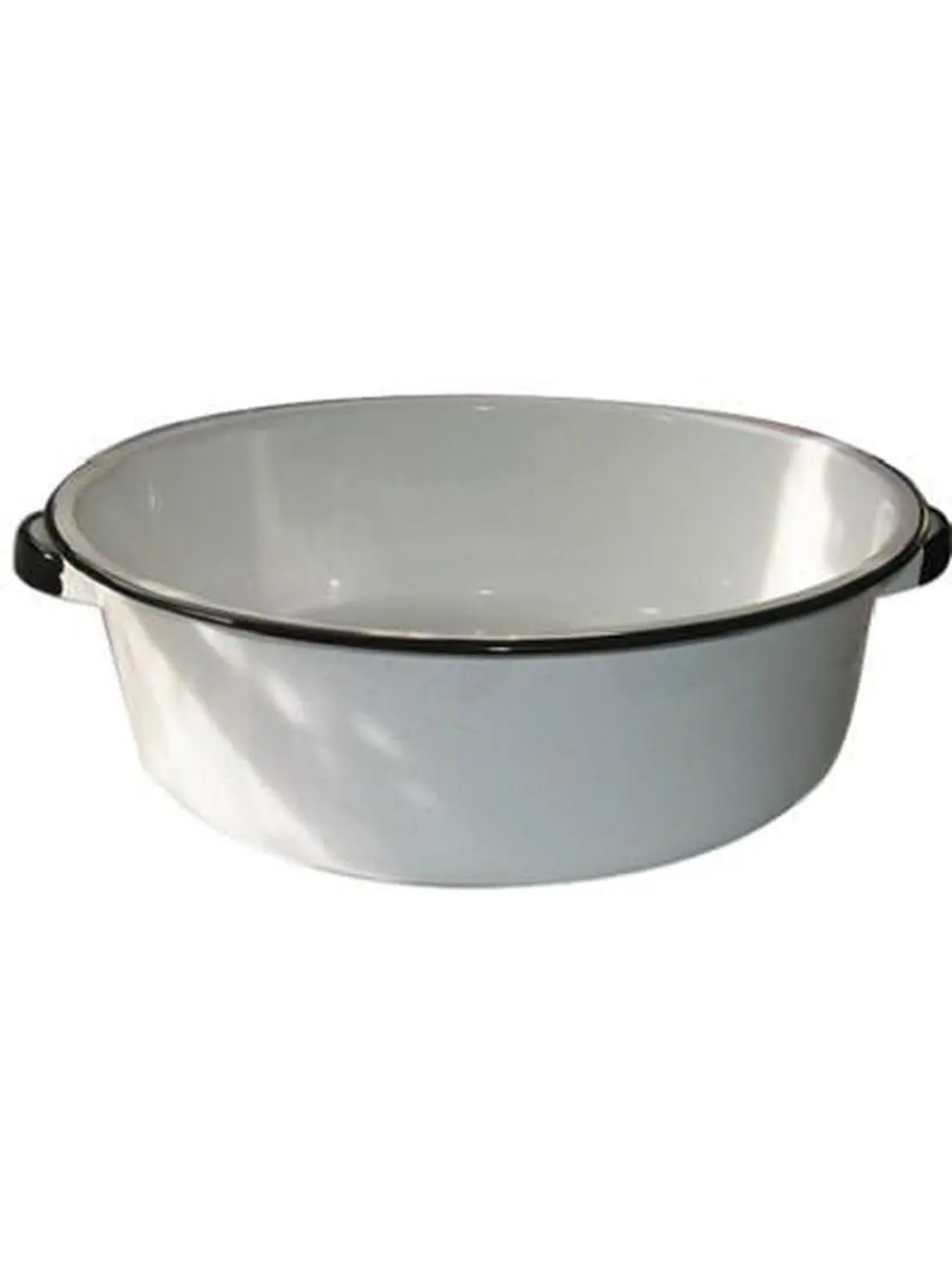Granite Ware Ceramic-Steel 15-Quart White Dish Pan, Kitchenware for Food Prep & Cleaning