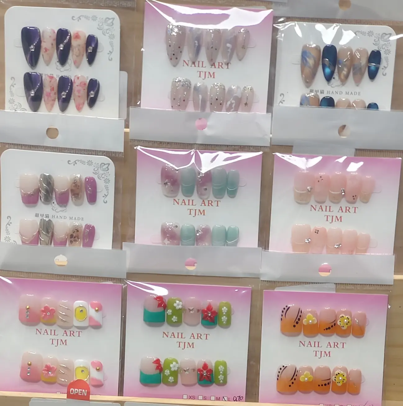 Annie(18806)gc.Almond/square/baby duck nails，multiple sizes (S/M/L)，30$ get 15 sets，selcet randomly，free shipping