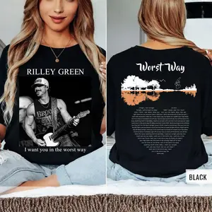 Worst Way Country Shirt, Vintage Western Concert Tee, Music Lover Graphic T-Shirt, Trendy Shirt