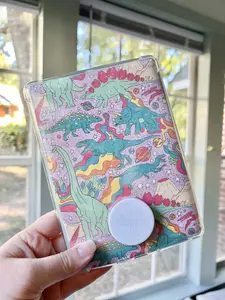 Kindle insert for Kindle Paperwhite 7", color soft, and 6”.  Made with 110lb cardstock. Clear case NOT included.