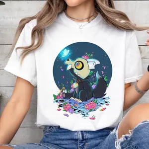 The Owl House King Soft Aesthetic Fantasy Butterfly Cartoon shirts women