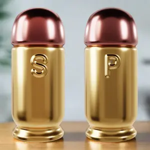 Salt and Pepper Shakers-Bullet Salt and Pepper Shakers-Bullet