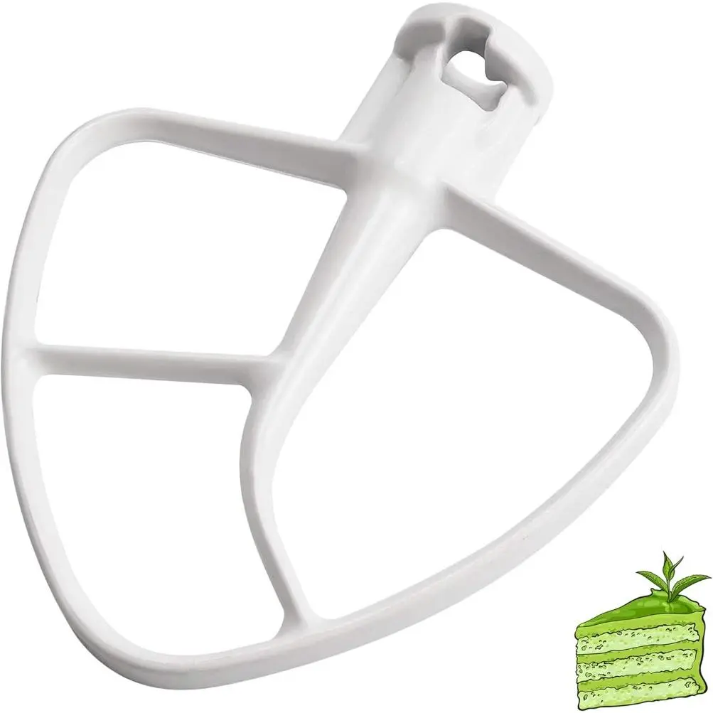 Coated Flat Beater/Kitchen Mixer Paddle Attachment For Stand Mixer, Compatible With 4.5 QT Tilt-Head Stand Mixer, Fit For KSM90, K45, Replaces W10672617, 9708470