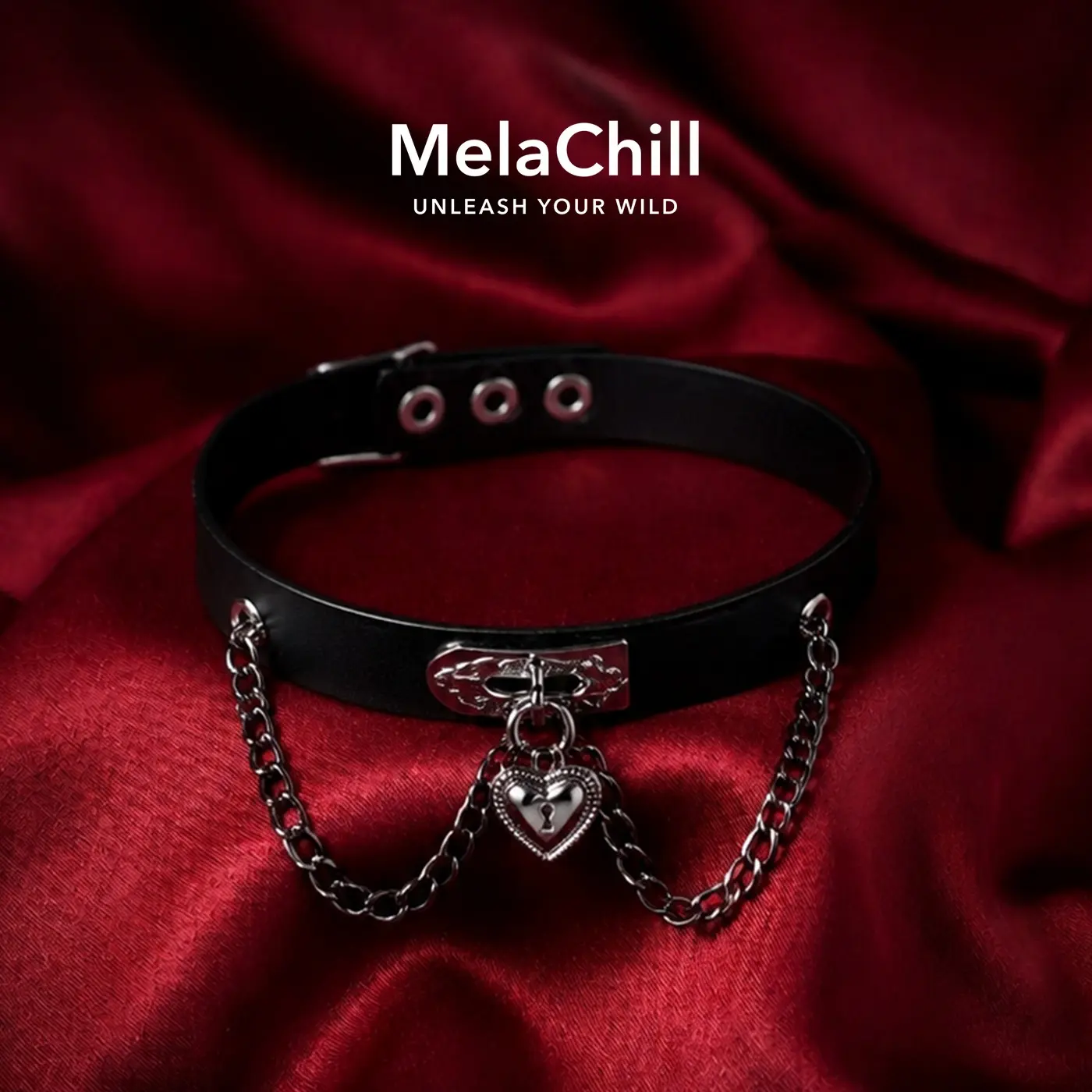 MELACHILL Bow Bell Choker - Fashion Costume Jewelry Necklace